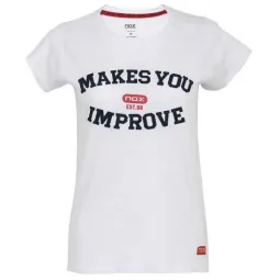 Nox Basic Damen T-Shirt in Weiß