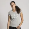 Camiseta Nox Mujer Basic Gris Vigore