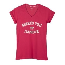 Camiseta Nox Mujer Basic Rosa