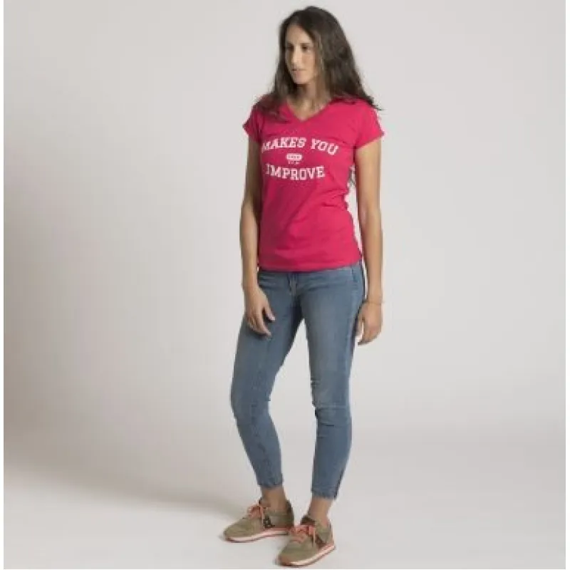 Camiseta Nox Mujer Basic Rosa
