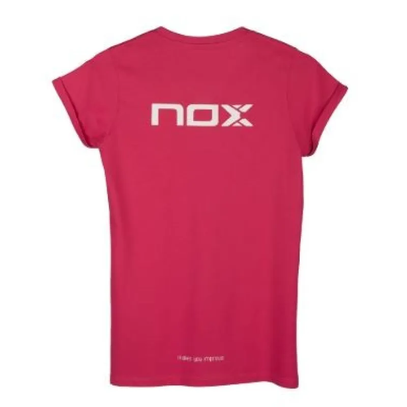 Camiseta Nox Mujer Basic Rosa