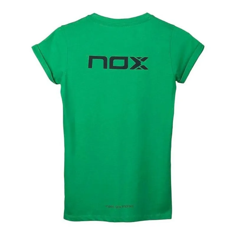Camiseta Nox Mujer Basic Verde