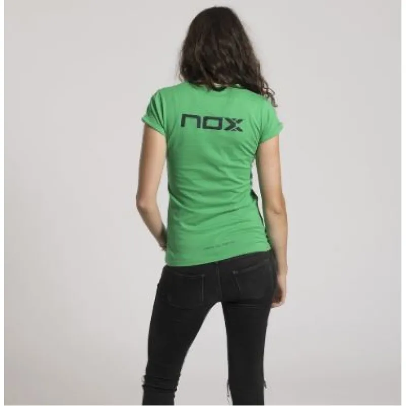 Camiseta Nox Mujer Basic Verde