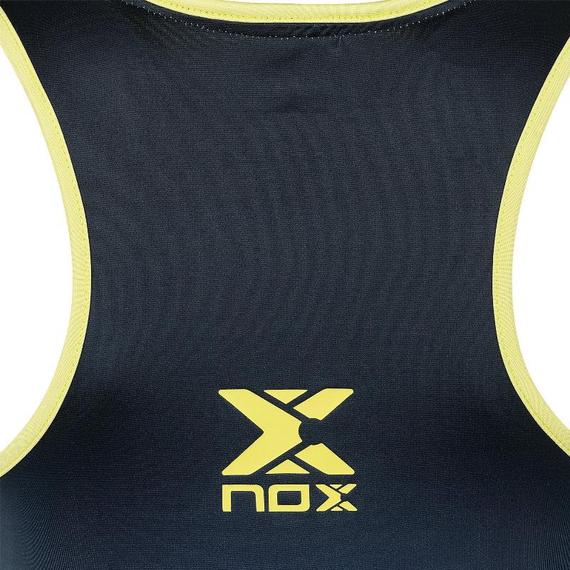 Camiseta Nox Pro Azul Logo Lima Degradado Mujer - Barata Oferta Outlet