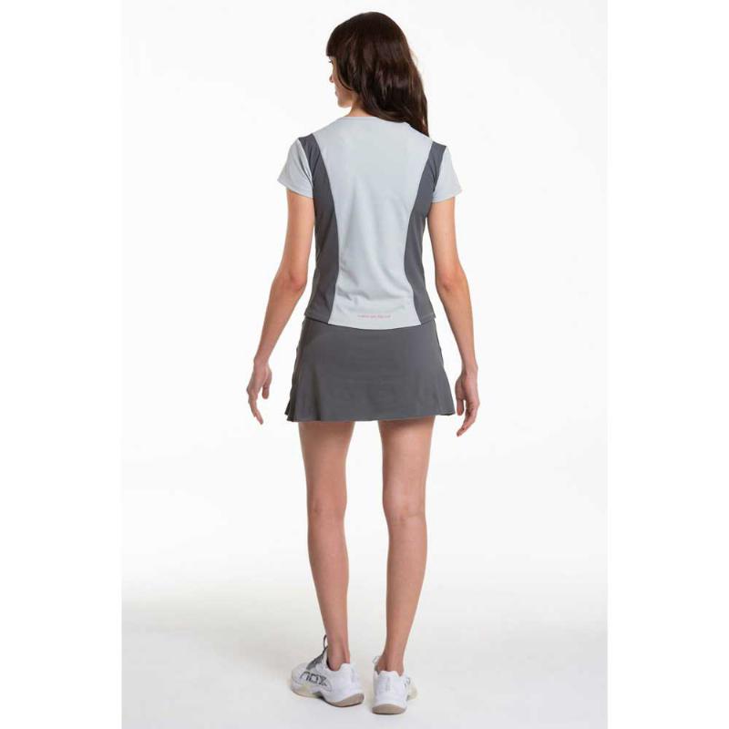Camiseta Nox Pro Regular Gris Claro Mujer - Barata Oferta Outlet