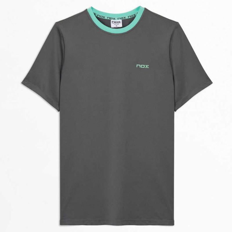 Camiseta Nox Pro Regular Gris Oscuro - Barata Oferta Outlet