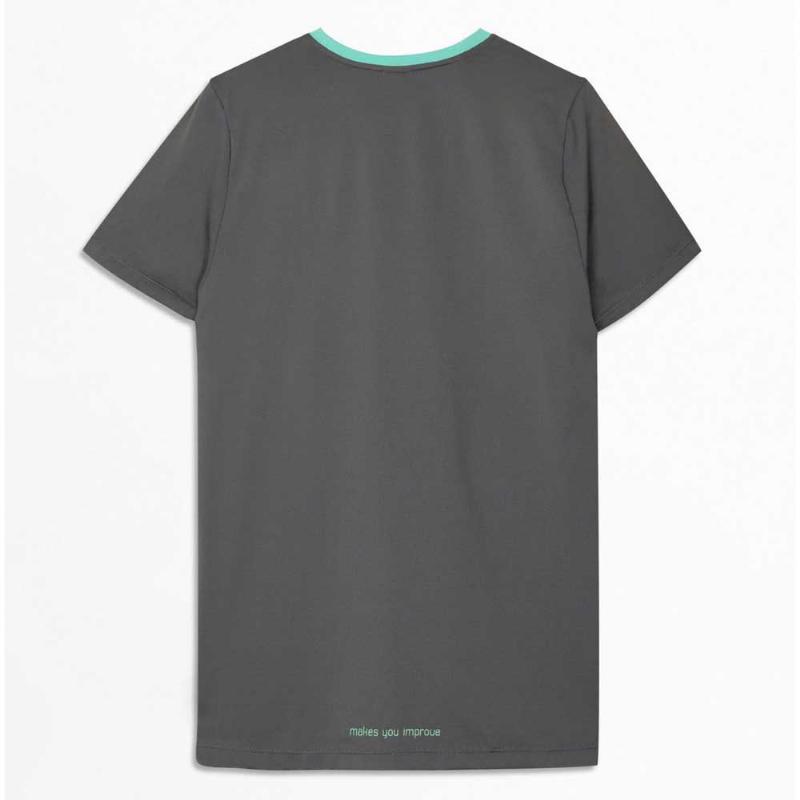 Camiseta Nox Pro Regular Gris Oscuro - Barata Oferta Outlet