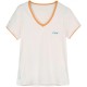Camiseta Nox Pro Vainilla Mujer