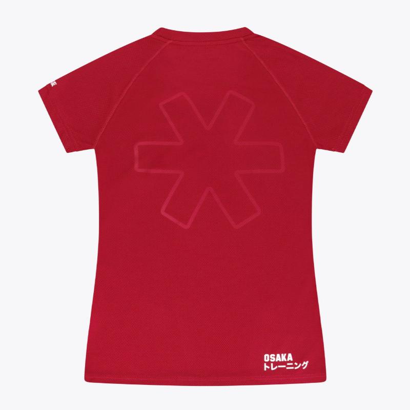 Camiseta Osaka Sleeves Rojo Mujer - Barata Oferta Outlet