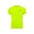 Camiseta Padelpoint Tournament Amarillo Fluor
