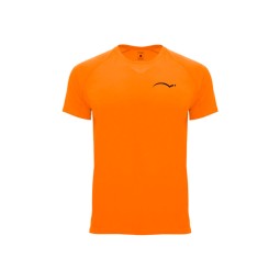 Camiseta Padelpoint Tournament Naranja Fluor