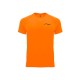 Camiseta Padelpoint Tournament Naranja Fluor