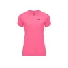 Camiseta PadelPoint Tournament Rosa Fluor Mujer