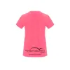 Camiseta PadelPoint Tournament Rosa Fluor Mujer