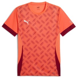 Camiseta Puma Individual Rojo Burdeos
