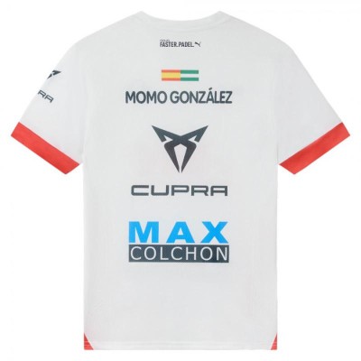 Puma Momo Gonzalez Single White Red T-Shirt