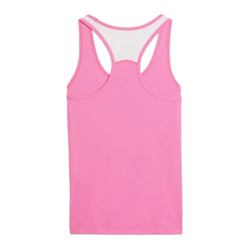 Puma Pink White Women's T-Shirt
