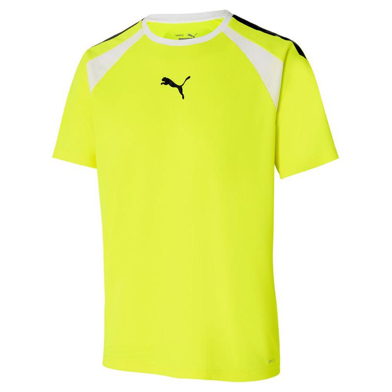 Camiseta Puma TeamLiga Amarillo Fluor - Barata Oferta Outlet