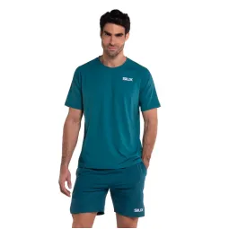 Camiseta Verde de Seda Siux