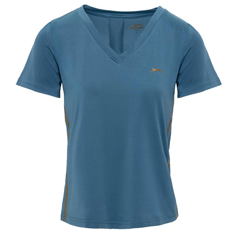 Slazenger Lucia Blu Maglietta Donna PADELPOINT Slazenger Lucia Blu Maglietta Donna