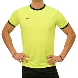 Softee Galaxy T-Shirt Yellow Fluor Black