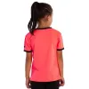 Camiseta Softee Galaxy Coral Fluor Negro Junior
