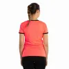 Camiseta Softee Galaxy Coral Fluor Negro Mujer