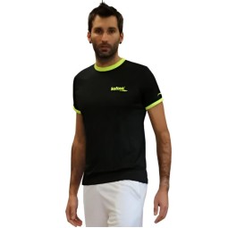 Camiseta Softee Galaxy Negro Amarillo Fluor