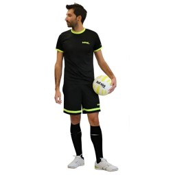 Camiseta Softee Galaxy Negro Amarillo Fluor