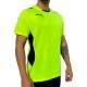 Camiseta Softee Play Amarillo Fluor Negro - Barata Oferta Outlet