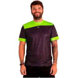 Vibora Black Mamba X Anniversary T-Shirt Black Yellow Fluor