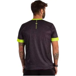 Vibora Black Mamba X Anniversary T-Shirt Black Yellow Fluor