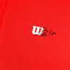 Wilson Bela Seamless Ziphnly 2.0 Red T-Shirt