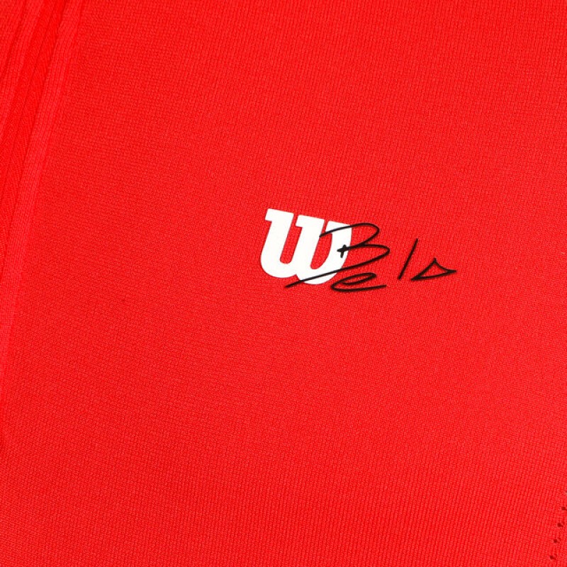Camiseta Wilson Bela Seamless Ziphnly 2.0 Rojo - Barata Oferta Outlet