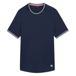 Camiseta Wilson Court Performance Crew Azul Marino