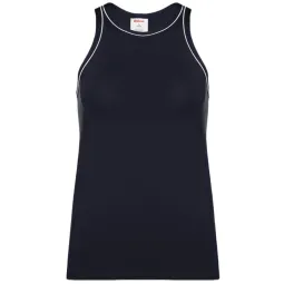 Camiseta Wilson Equipe Marino Mujer