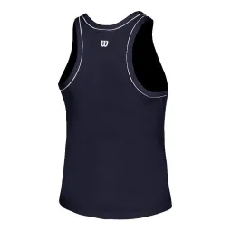 Camiseta Wilson Equipe Marino Mujer
