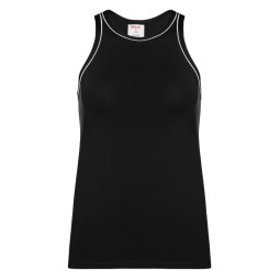 Camiseta Wilson Team Negro Mujer
