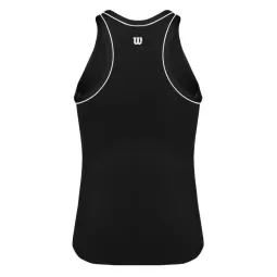 Camiseta Wilson Team Negro Mujer