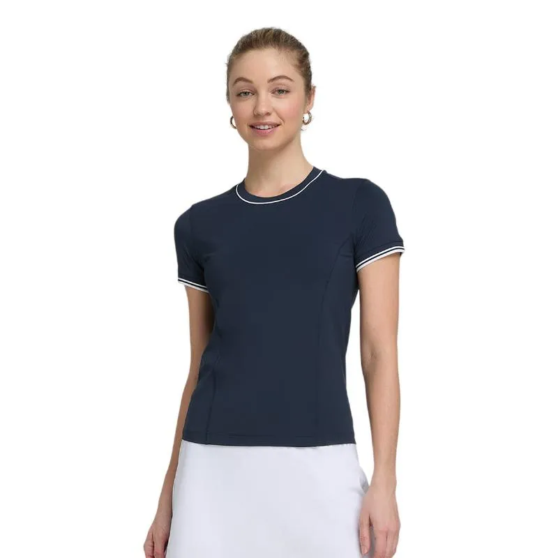 Camiseta Wilson Team Seamless Azul Marino Mujer