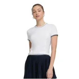 Camiseta Wilson Team Seamless Blanco Mujer