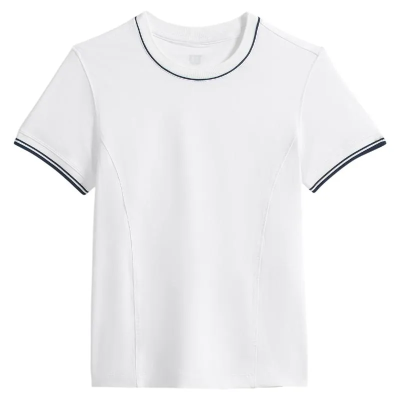 Camiseta Wilson Team Seamless Blanco Mujer