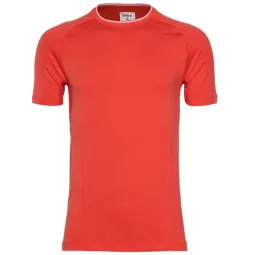 Camiseta Wilson Team Seamless Crew Rojo