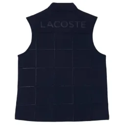 Chaleco Lacoste Regular Fit Azul Marino Mujer