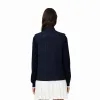 Chaleco Lacoste Regular Fit Azul Marino Mujer