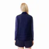 Lacoste Slim Fit Navy Blue White Women's Vest