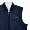 Lacoste Slim Fit Navy Blue White Women's Vest