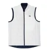 Lacoste Slim Fit Navy Blue White Women's Vest