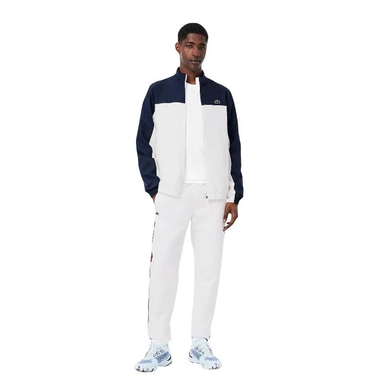 Chandal Lacoste Sport Blanco Azul Marino