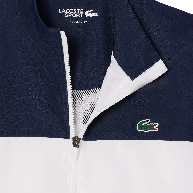 Chandal Lacoste Sport Blanco Azul Marino
